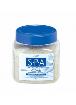 SPA соль для ван и массажа антицелюлитная