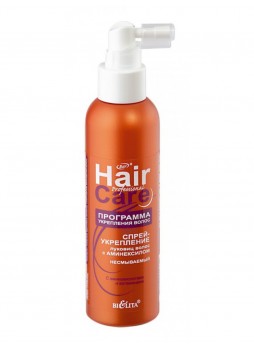 Hair Care спрей-укрепление луковиц волос с аминексилотами несмываемый