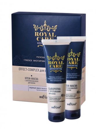 Royal Care EFFECT-COMPLEX для восстановления волос: крем-маска и сыворотка
