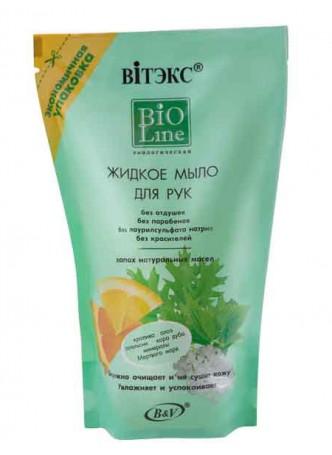 Bio Line Мыло жидкое для рук, дой-пакет