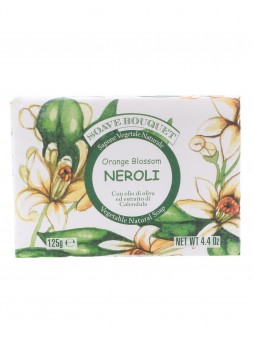 Натуральное растительное мыло с маслом оливы, экстрактом календулы и ароматом нероли