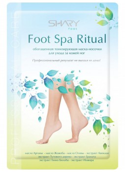 Маска-носочки Foot Spa Ritual обогащенная тонизирующая для ухода за кожей ног