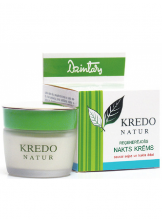 Kredo Natur Крем ночной регенерирующий для сухой кожи лица и шеи