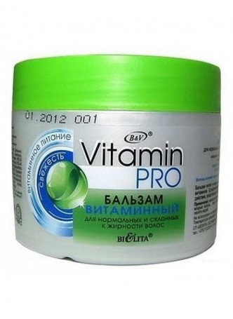 Vit.PRO бальзам витаминный для нормальный и склонных к жирности волос