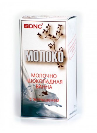 Молочно-шоколадная ванна, женьшень