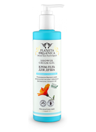 Гель-крем для душа "Релаксация и питание" Dead Sea Naturals