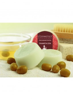 Массажная плитка для тела "Планета SPA" с маслом оливы