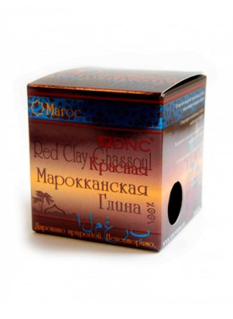 Глина Марокканская красная для лица