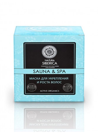 Маска для укрепления и роста волос Sauna&Spa