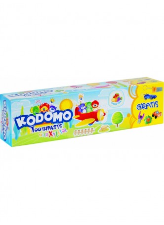 Кодомо детская зубная паста "Микс Фрут" + игрушка