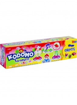 Кодомо детская зубная паста "Клубника" + игрушка
