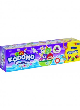 Кодомо детская зубная паста "Виноград" + игрушка