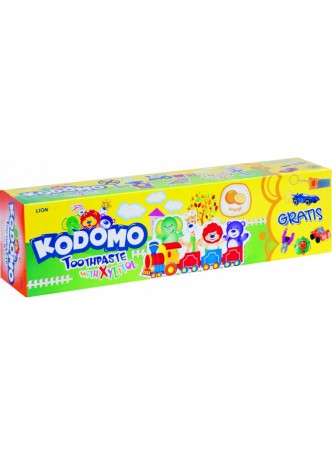 Кодомо детская зубная паста "Апельсин" + игрушка