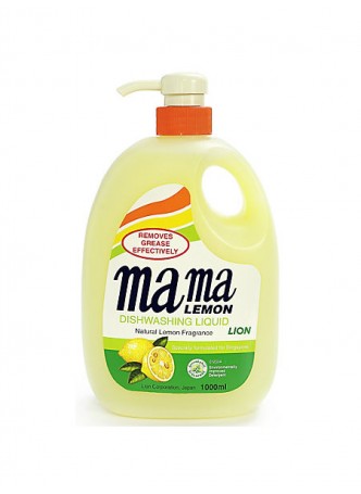 Гель для мытья посуды "Mama Lemon" и детских принадлежностей, зеленый чай, антибактериальный