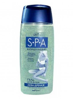 SPA гель для душа "Аква дренаж" с массажными гранулами