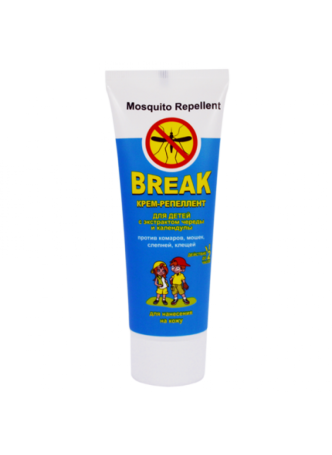 Break крем-репеллент для детей с экстрактом череды и календулы