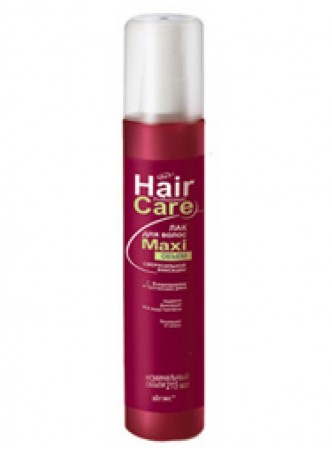 Hair Care лак для волос "MAXI обьем" сверхсильной фиксации, в ассортименте