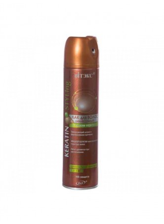 Keratin Styling Лак для волос с жидким кератином суперсильной фиксации