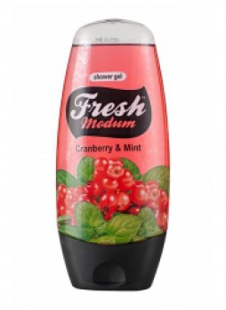Гель для душа "Modum Fresh. Granberry & Mint"