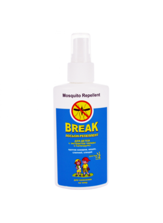 Break лосьон-репеллент для детей с экстрактом череды и календулы