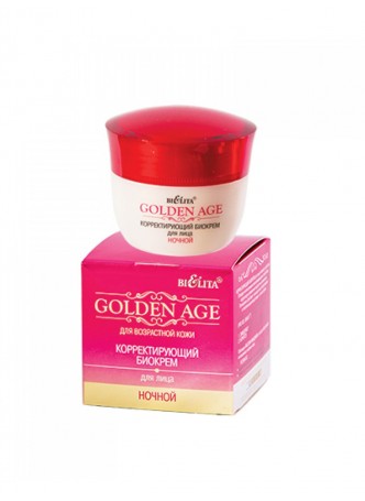 Golden Age корректирующий биокрем для лица ночной