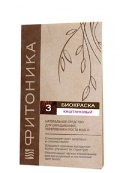 Биокраска Фитоника №3 Каштановый
