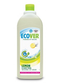 Экологическая жидкость для мытья посуды с лимоном и алоэ вера