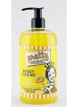 Гель для душа, шампунь и пена для ванн с ароматом воздушного лимонного эклера с ванильным кремом
