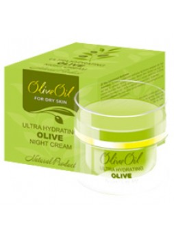 Крем для лица ночной Ультра Увлажнение Olive Oil