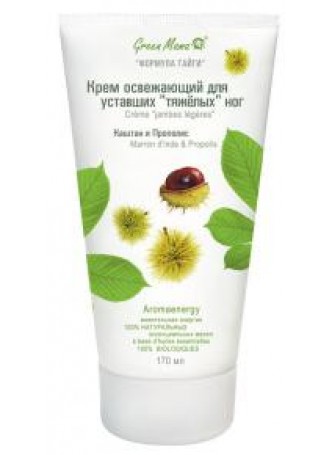 Крем освежающий для уставших "тяжелых" ног Каштан и Прополис