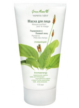 Маска для лица Подорожник и Полевой Хвощ очищающая