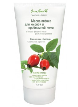 Маска-пленка для жирной кожи Календула и Шиповник