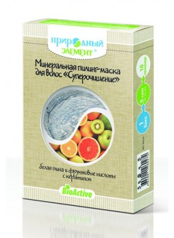 Минеральная пилинг-маска для волос СУПЕРОЧИЩЕНИЕ