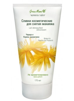 Нежные сливки для снятия макияжа Череда и Корень Одуванчика