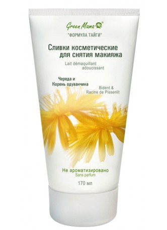 Нежные сливки для снятия макияжа Череда и Корень Одуванчика