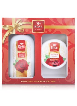 Подарочный набор My Rose №1: Розовая вода и Увлажняющий дневной крем для лица