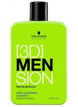 Шампунь для глубокого очищения 3D Men