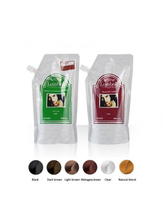 Система для ламинирования волос Dark Brown