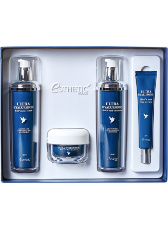 ЛАСТОЧКА/ГИАЛУРОН НАБОР для лица Ultra Hyaluronic acid Bird's nest skin care set