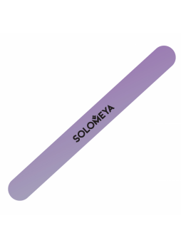 Пилка для натуральных и искусственных ногтей ЛАВАНДА Solomeya Lavander Mylar Nail File, 180/180 грит