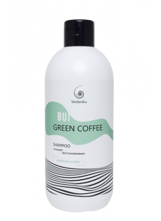 Шампунь для волос ЗЕЛЕНЫЙ КОФЕ Bui Green Coffee Shampoo, 500 мл