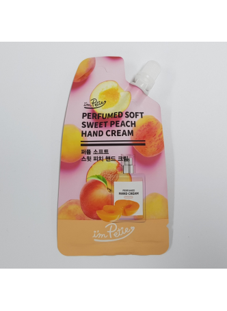 Крем для рук СЛАДКИЙ ПЕРСИК Perfumed Soft Sweet Peach Hand Cream, 20 г