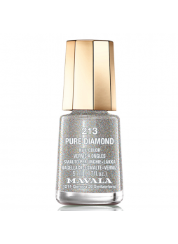 Лак для ногтей тон 213 ЧИСТЫЙ БРИЛЛИАНТ Mavala Pure Diamond, 5 мл