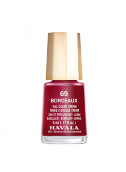 Лак для ногтей тон 069 БОРДО Mavala Boardeaux, 5 мл