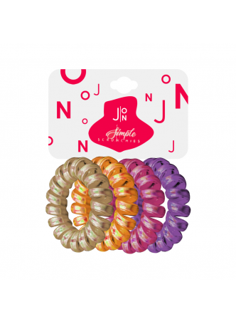 Резинки-пружинки для волос в ассортименте Simple Scrunchies