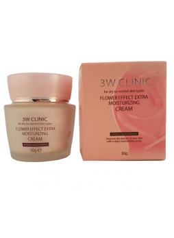 УВЛАЖНЕНИЕ/Крем для лица Flower Effect Extra Moisture Cream, 50 гр