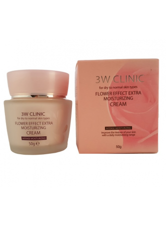 УВЛАЖНЕНИЕ/Крем для лица Flower Effect Extra Moisture Cream, 50 гр