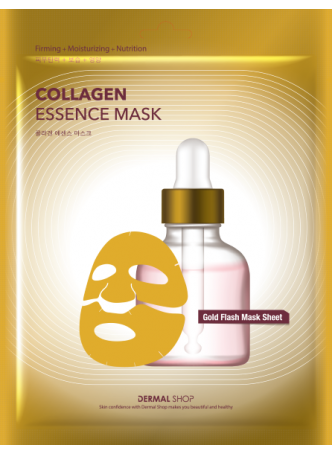 Маска для лица фольгированная КОЛЛАГЕН Collagen Essence Mask Gold Foil, 30 мл