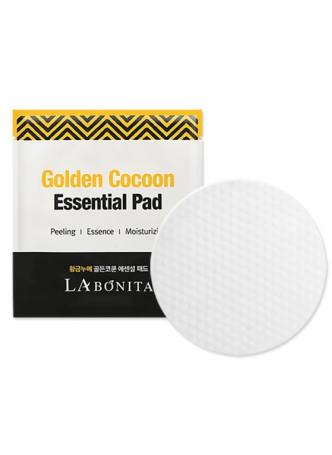 Пилинг-диск многофункциональный КОКОН ЗОЛОТОГО ШЕЛКОПРЯДА Golden Cocoon Golden Cocoon Essential Pad