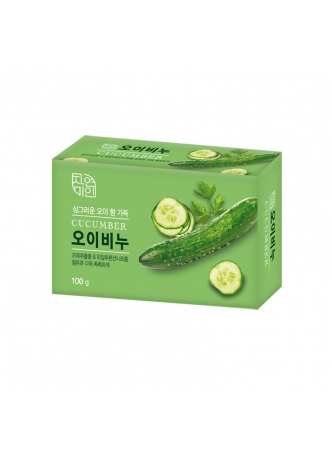 Мыло туалетное увлажняющее ОГУРЕЦ Moisture Cucumber Soap, 100 г